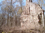 Ruine der Dorfkirche Schleesen